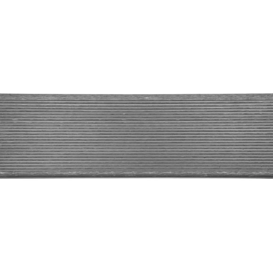 Hartmann WPC-Terrassendiele grau geriffelt 200 x 14,5 x 2,3 cm