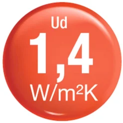 HAT Alu Rom Superior 60 mm ant. DR1000x2100, RC2-zertifiziert