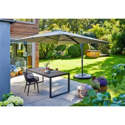 Haveson Gartentisch Kent mit Keramik-Tischplatte