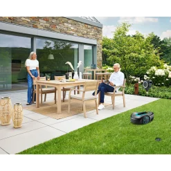 Haveson Gartentisch Mykonos Akazienholz 180 x 75 x 100 cm