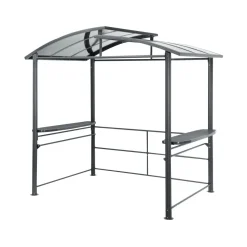 Haveson Grillpavillon Portland 240 x 230 x 150 cm anthrazit