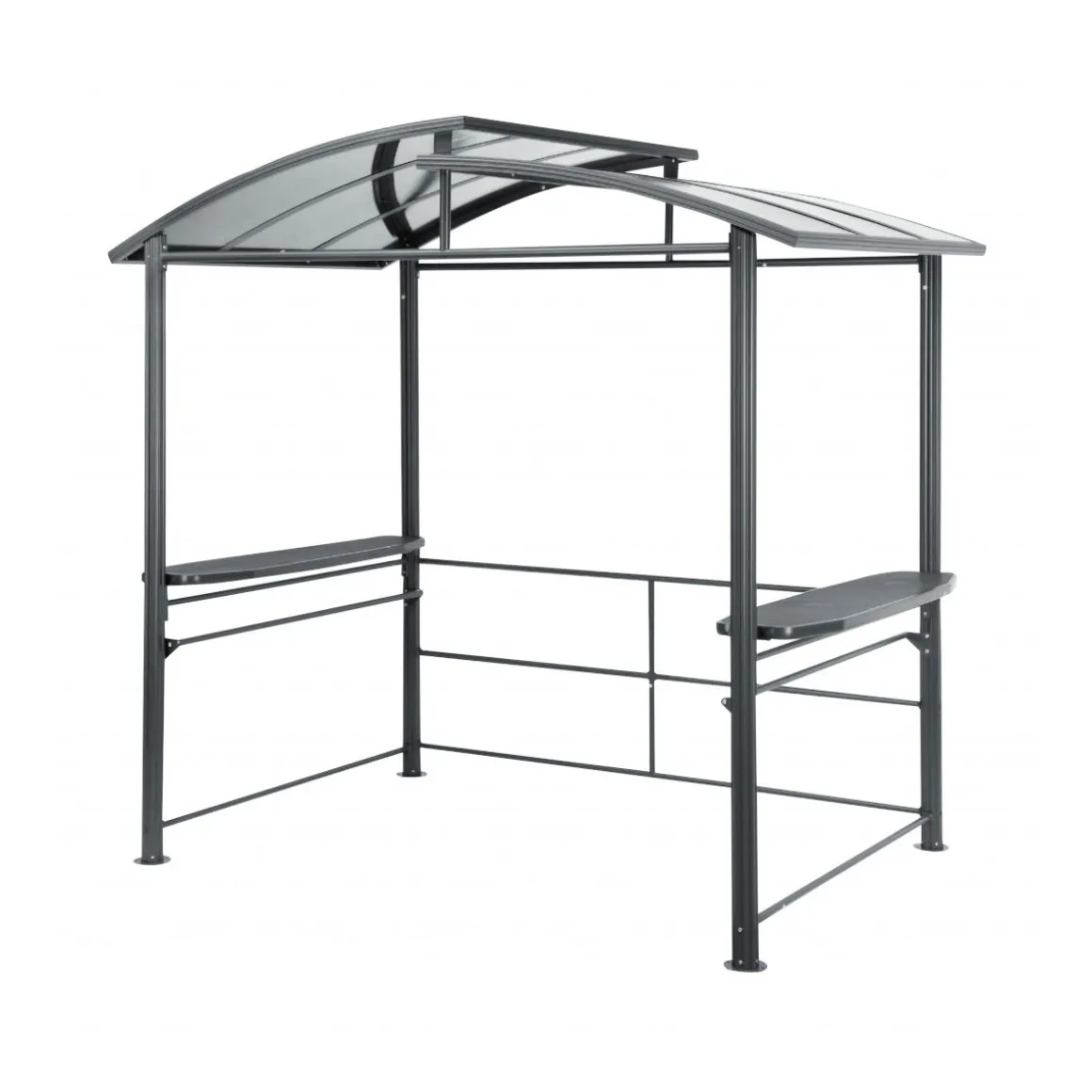 Haveson Grillpavillon Portland 240 x 230 x 150 cm anthrazit