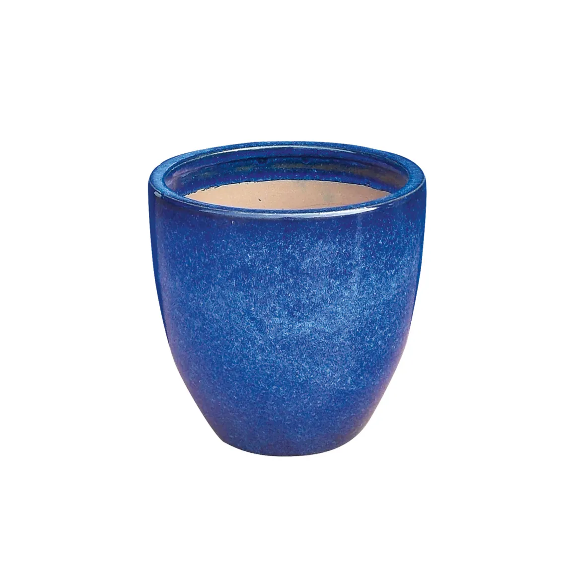 Haveson Pflanztopf Bern II Durchmesser 21 x 20 cm blau glasiert