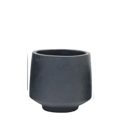 Haveson Pflanztopf PORES anthrazit 32 x 32 x 29 cm