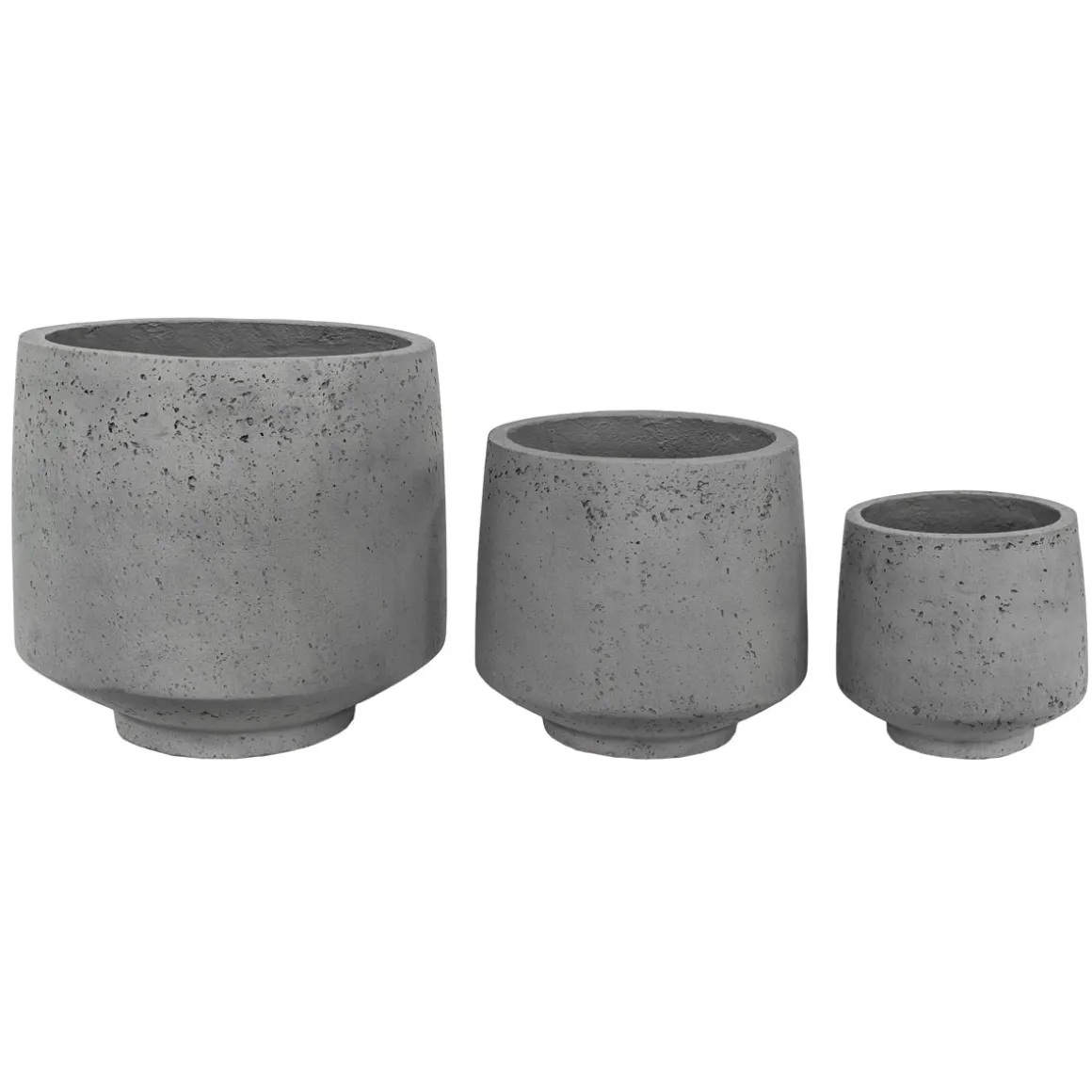 Haveson Pflanztopf PORES grau 32 x 32 x 29 cm