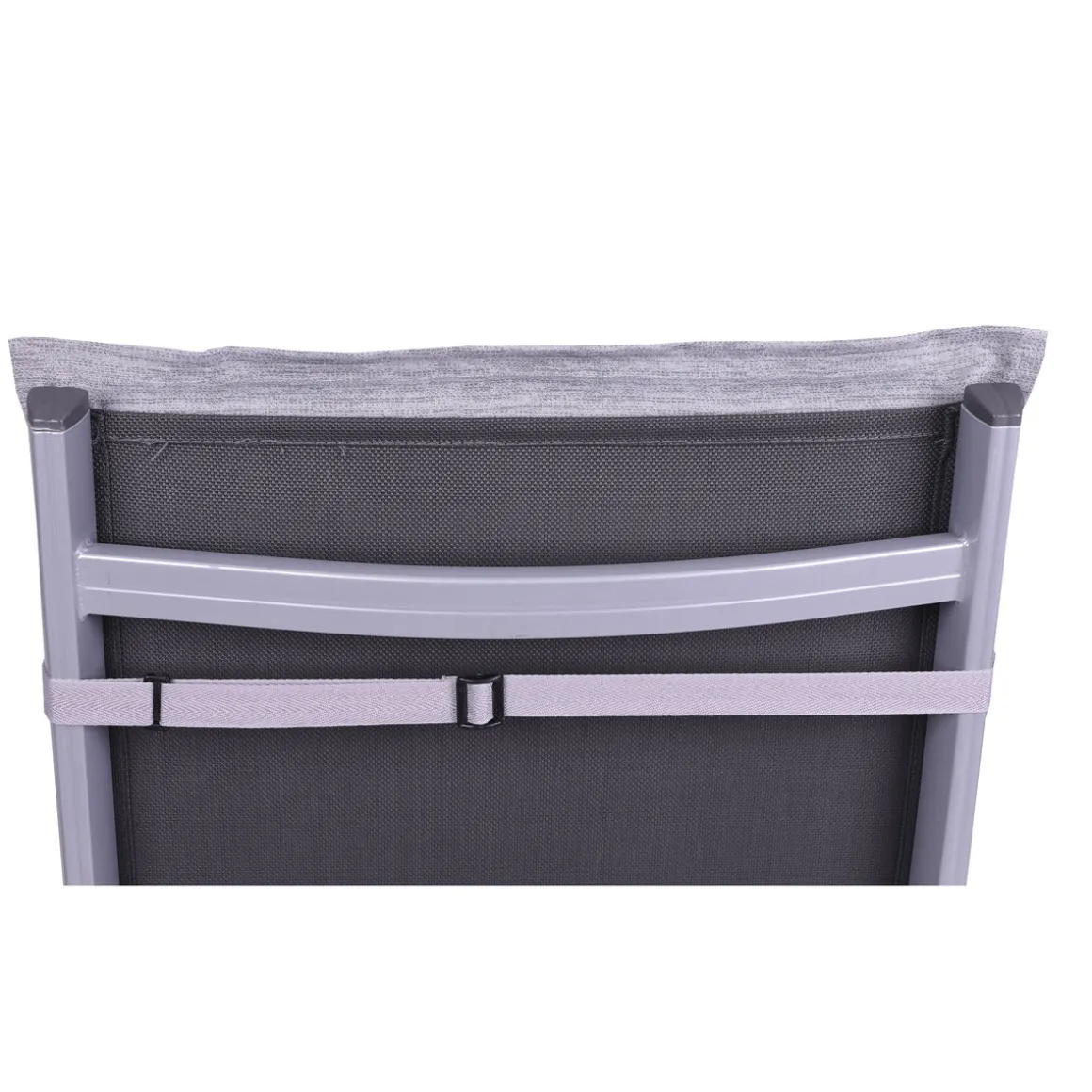 Haveson Sitzauflage Hochlehner 118x48x4cm hellgrau