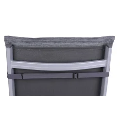 Haveson Sitzauflage Niederlehner 100x48x4cm anthrazit