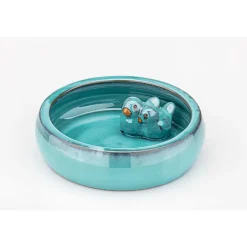 Haveson Vogeltränke Durchmesser 28 x 7,5 cm türkis