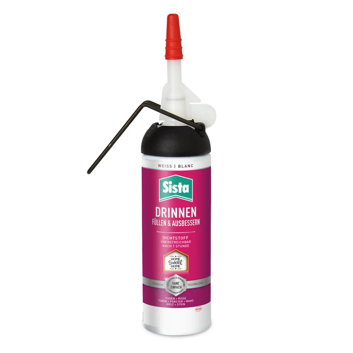 Henkel Sista Dichtstoff Füllen und Ausbessern 100 ml weiß