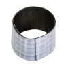 Hitzebest Klebeband schwarz fuer Schnittstellen 30cm