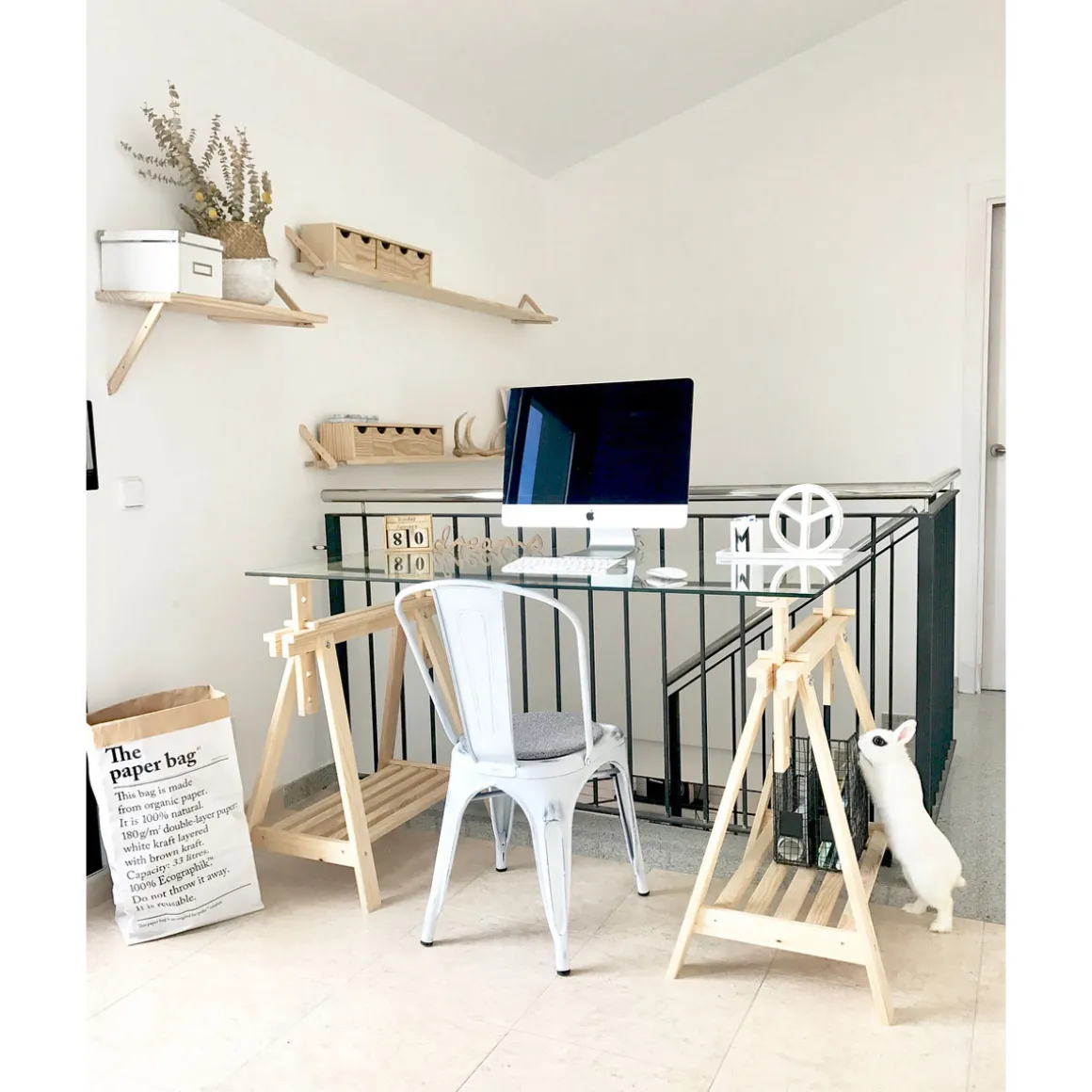 Holzbock ArchiTec natur 98,5 x 70 cm