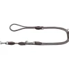 Hunter Verstellbare Führleine Freestyle grau 8 mm