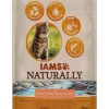 IAMS Trockenfutter Naturally Katze Erwachsen Lachs 700 g
