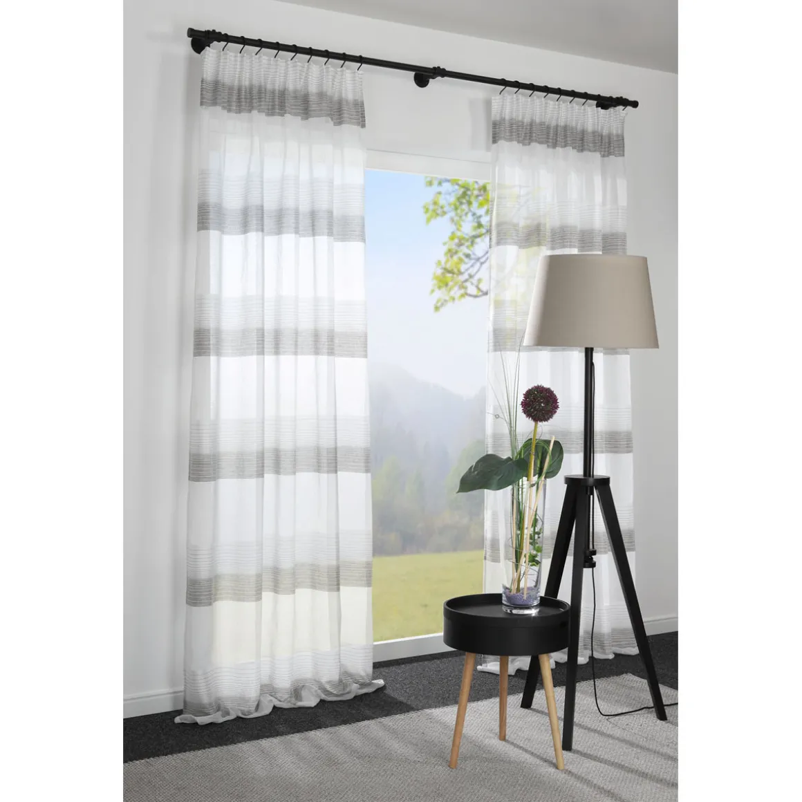 Ind. Home T Stueck schwarz