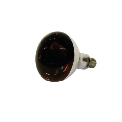 Infrarotlampe 250 Watt Hartglas rot