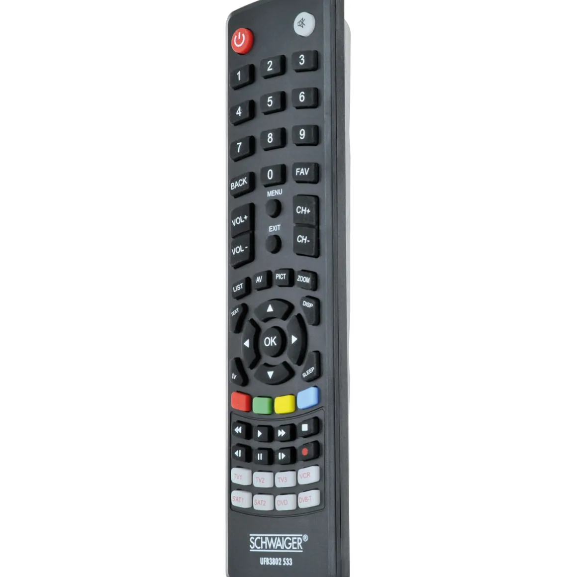 8in1 Universalfernbedienung 58 TastenDatenbank