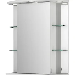 Jokey LED-Spiegelschrank Havana weiß