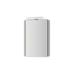 Jokey LED-Spiegelschrank Single Alu