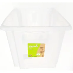 keeeper Aufbewahrungsbox Emil 45 x 27 x 35 cm 30 L transparent