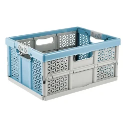 keeeper Klappbox Lea nordic blue 48,5 x 35 x 23,5 cm