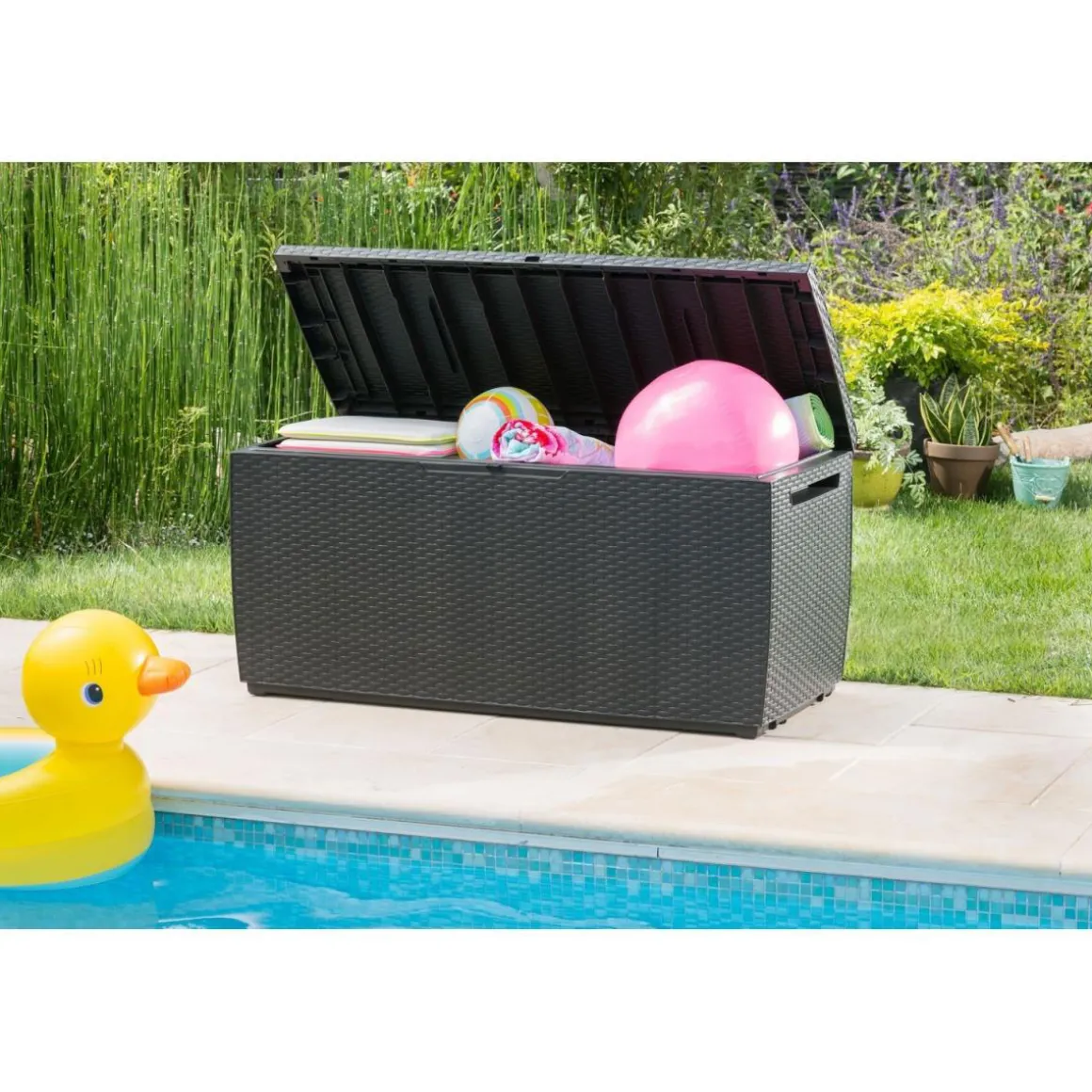 Keter Aufbewahrungsbox Rattan Style Box Capri
