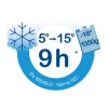 Kühlbox Promotion 24 l blau/grau
