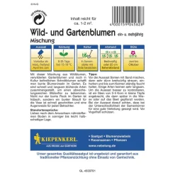 Kiepenkerl Wild- und Gartenblumen Mischung ein- und mehrjährig Profi-Line