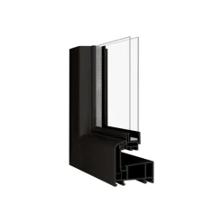 Kippfenster Q59 600 x 500 mm ISO Glas braun