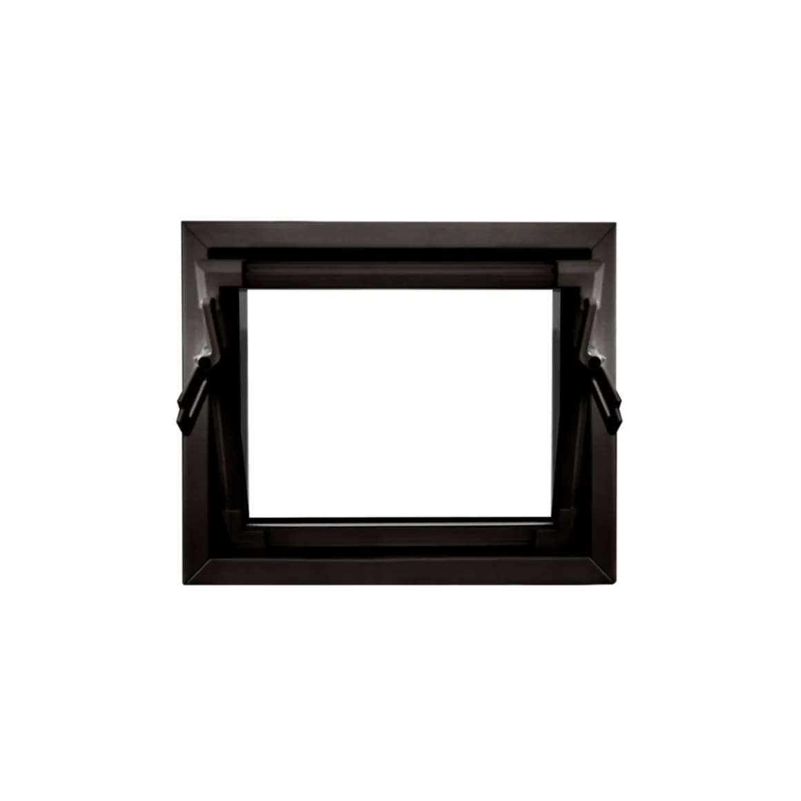 Kippfenster Q59 600 x 500 mm ISO Glas braun