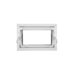 Kippfenster Q59 600 x 400 mm ISO Glas weiss
