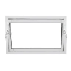 Kippfenster Q59 1000 x 600 mm ISO Glas weiss