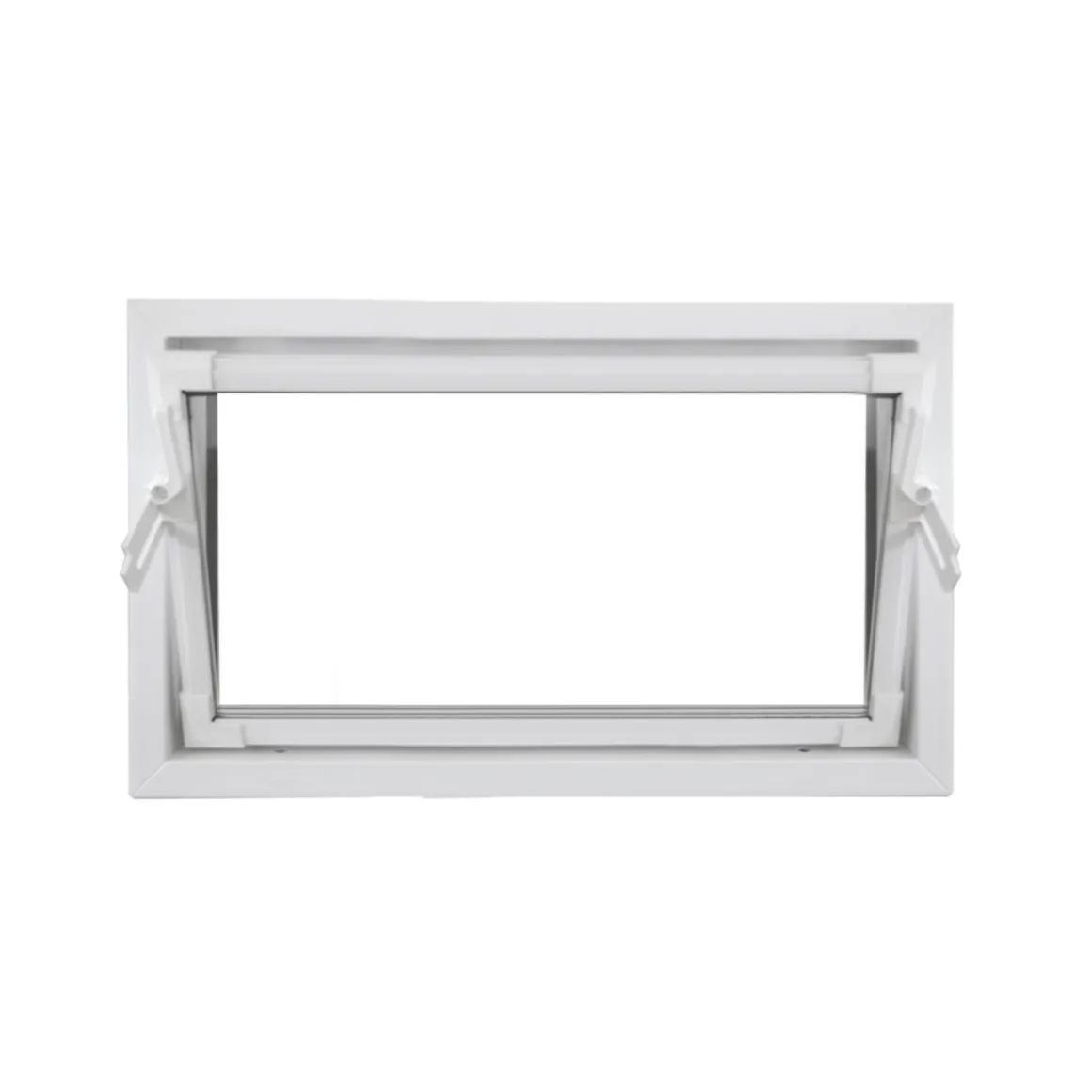 Kippfenster Q59 800 x 500 mm ISO Glas weiss