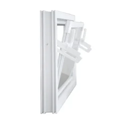 Kippfenster Q59 600x500mm ISO Glas weiss