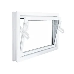 Kippfenster Q59 600x500mm ISO Glas weiss