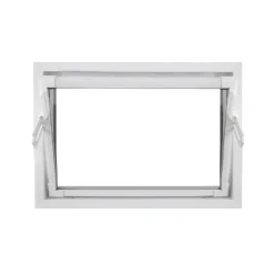 Kippfenster Q59 800 x 600 mm ISO Glas weiss