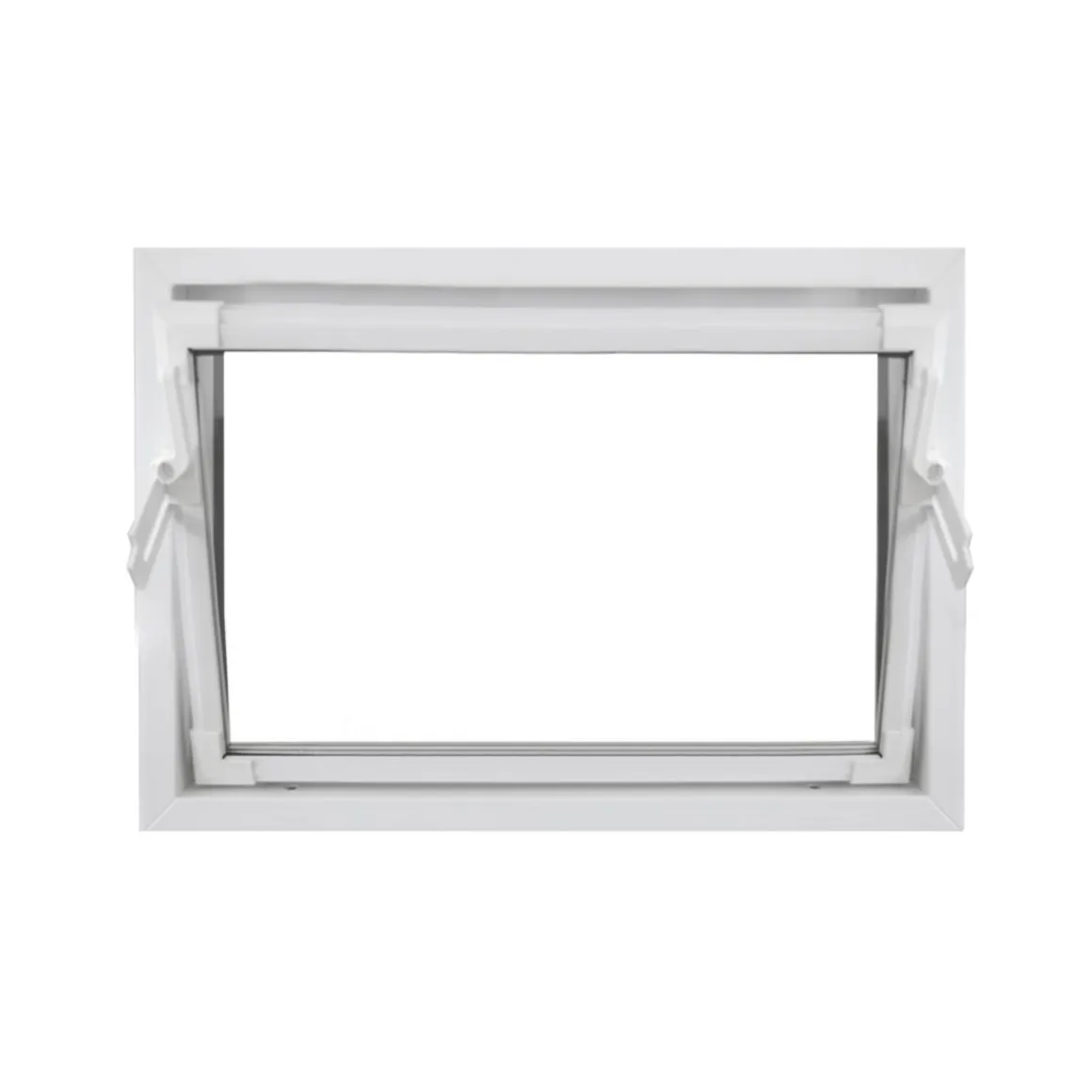Kippfenster Q59 800 x 600 mm ISO Glas weiss