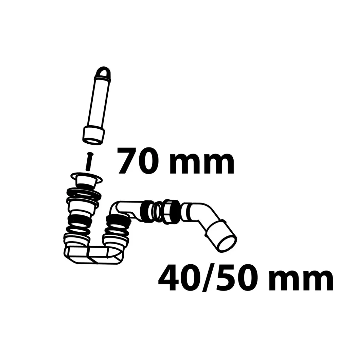 Kirchhoff Standrohrventil ECO-SAVE KS 1 1/2" mit Siphon