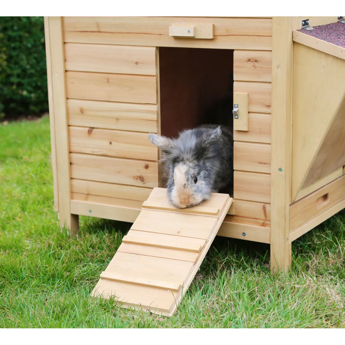 Kleintierstall Vario XXL mit Heuraufe 155 x 76 x 80 cm