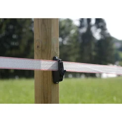 Klemmisolator Premium für 40 mm schwarz 10 Stück