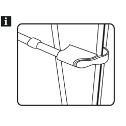 Klemmvitrage 10/12 mm 75-125 weiß