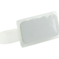 Klett-Beschrifttungsstreifen 12mm weiss10 St