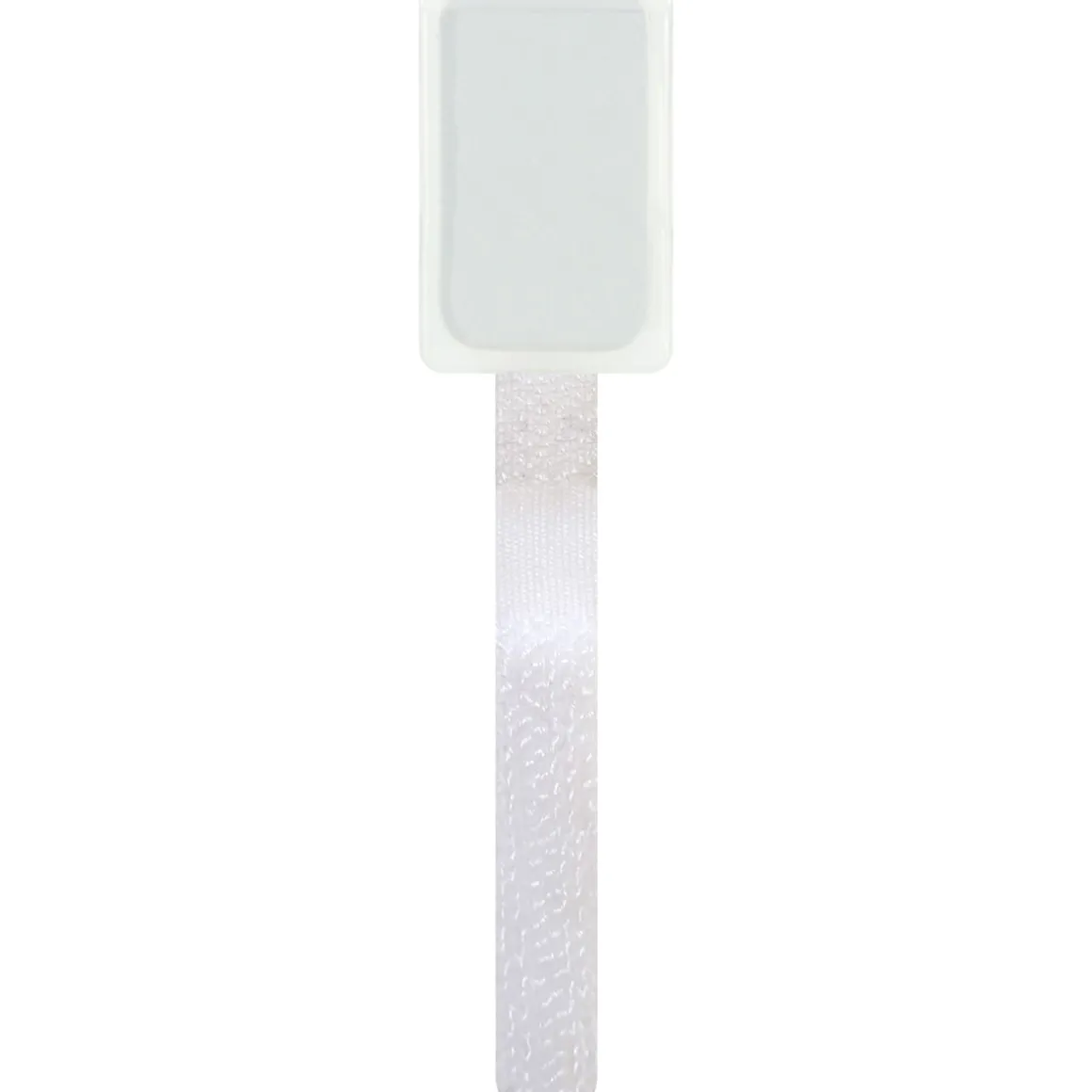 Klett-Beschrifttungsstreifen 12mm weiss10 St