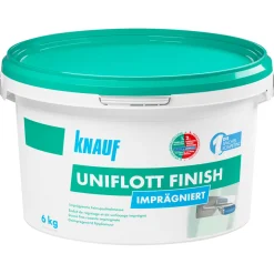Knauf Spachtelmasse Uniflott Finish imprägniert 6 kg