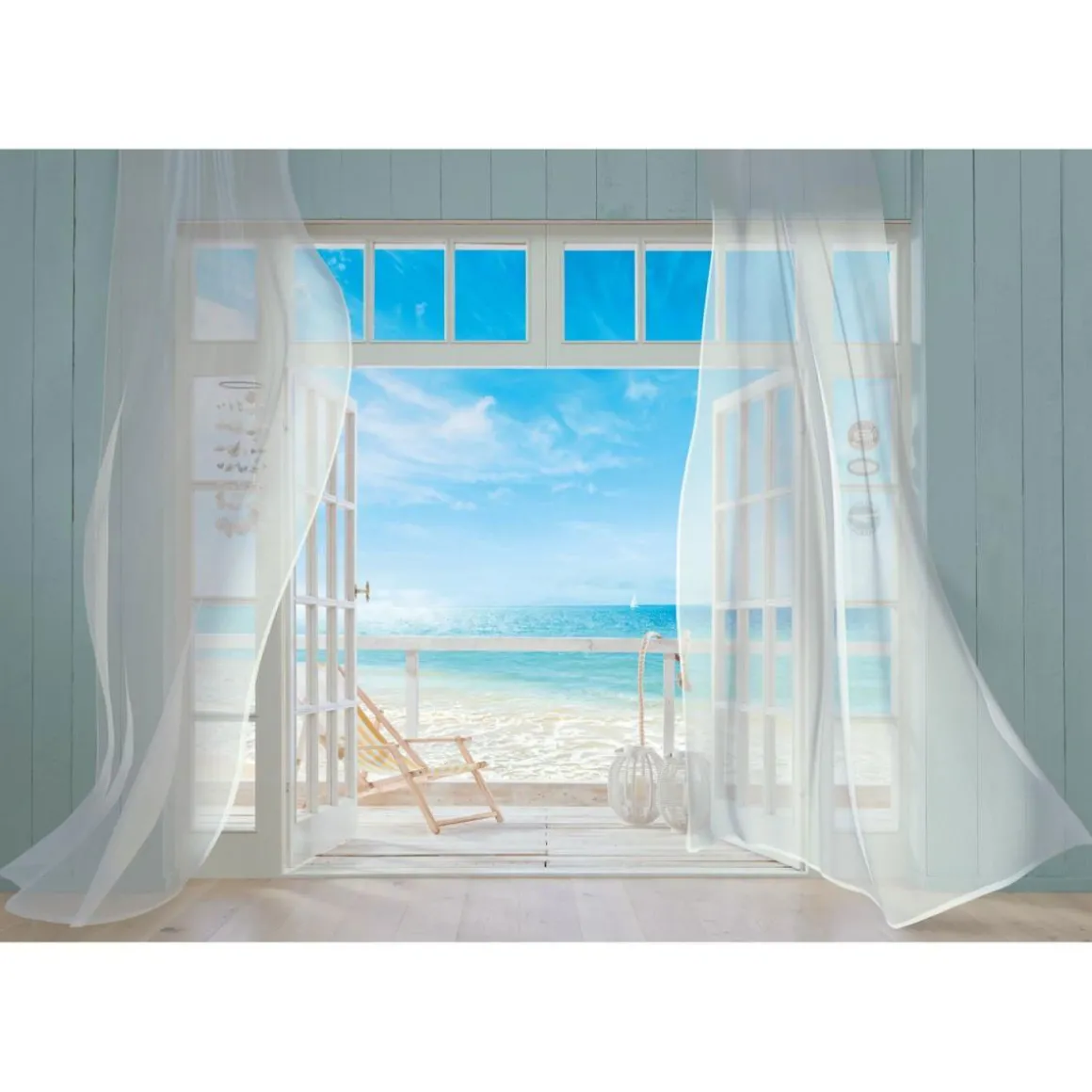 Komar Papier-Fototapete Malibu 8-teilig 368 x 254 cm