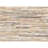 Komar Papier-Fototapete Whitewashed Wood 368 x 254 cm