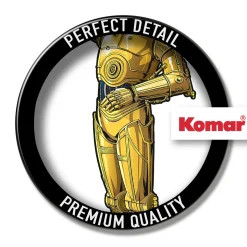 KomarSelbstklebende Vlies Wandtattoo Star Wars XXL C-3PO 127x200 cm
