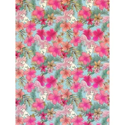 KomarVlies Fototapete Ariel Pink Flower 200x280 cm
