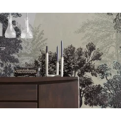 KomarVlies Fototapete Bois Brumeux 400x250 cm