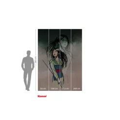 KomarVlies Fototapete Brave Mulan 200x280 cm