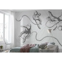 KomarVlies Fototapete Extraordinary Astronauts 400x280 cm